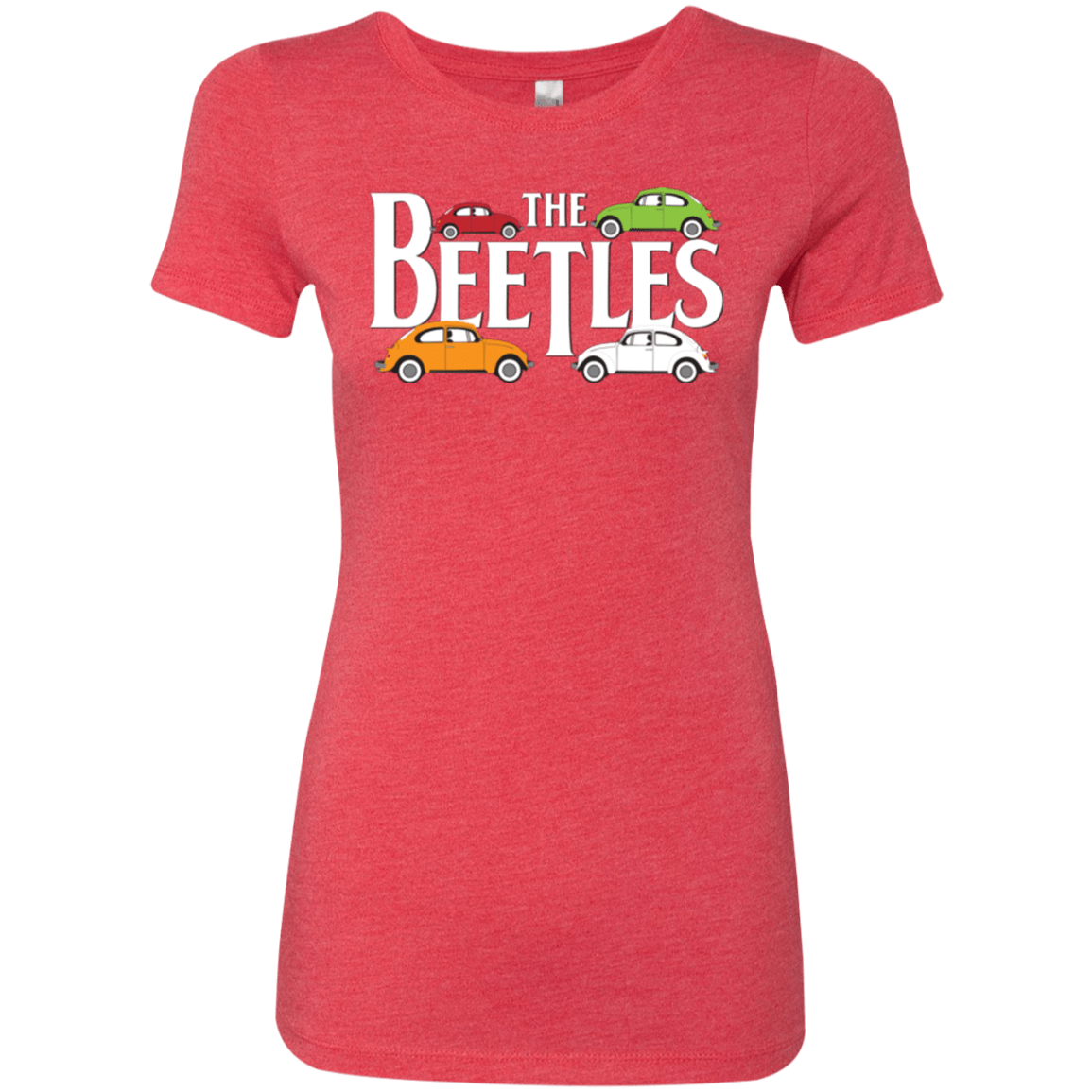 T-Shirts Vintage Red / Small The Beetles Women's Triblend T-Shirt