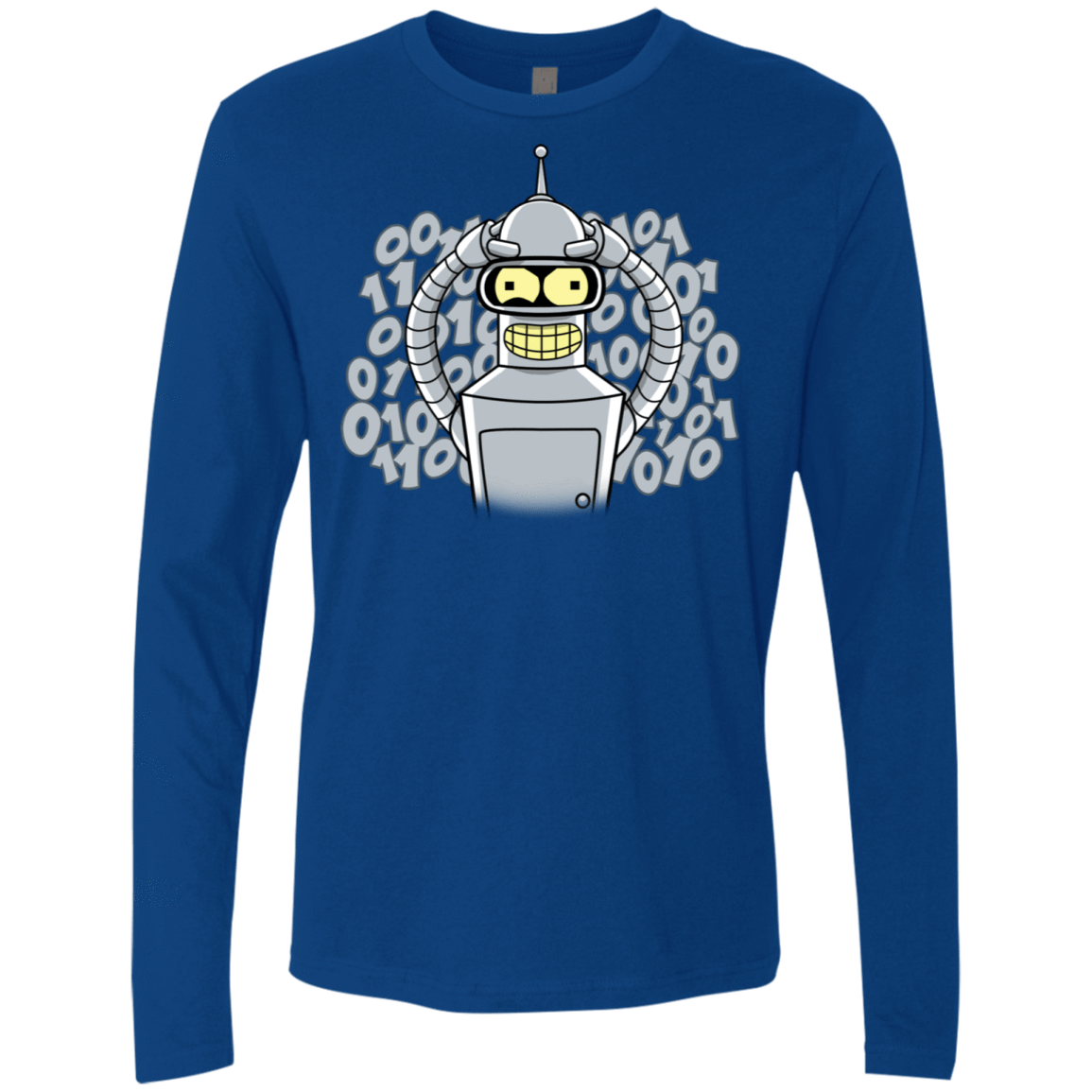 T-Shirts Royal / S The Bender Joke Men's Premium Long Sleeve