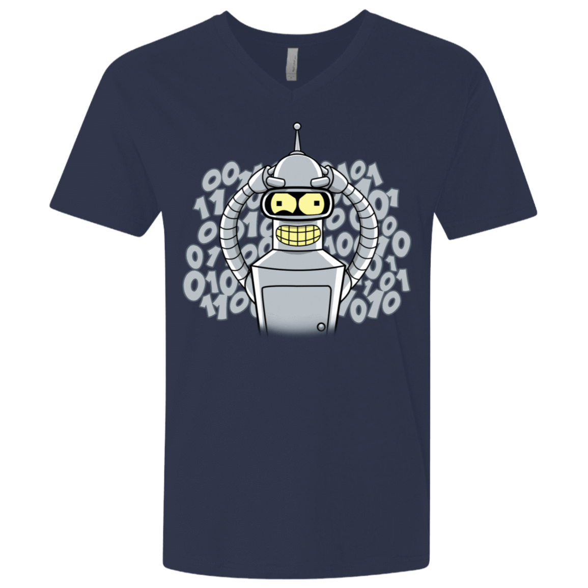 T-Shirts Midnight Navy / X-Small The Bender Joke Men's Premium V-Neck