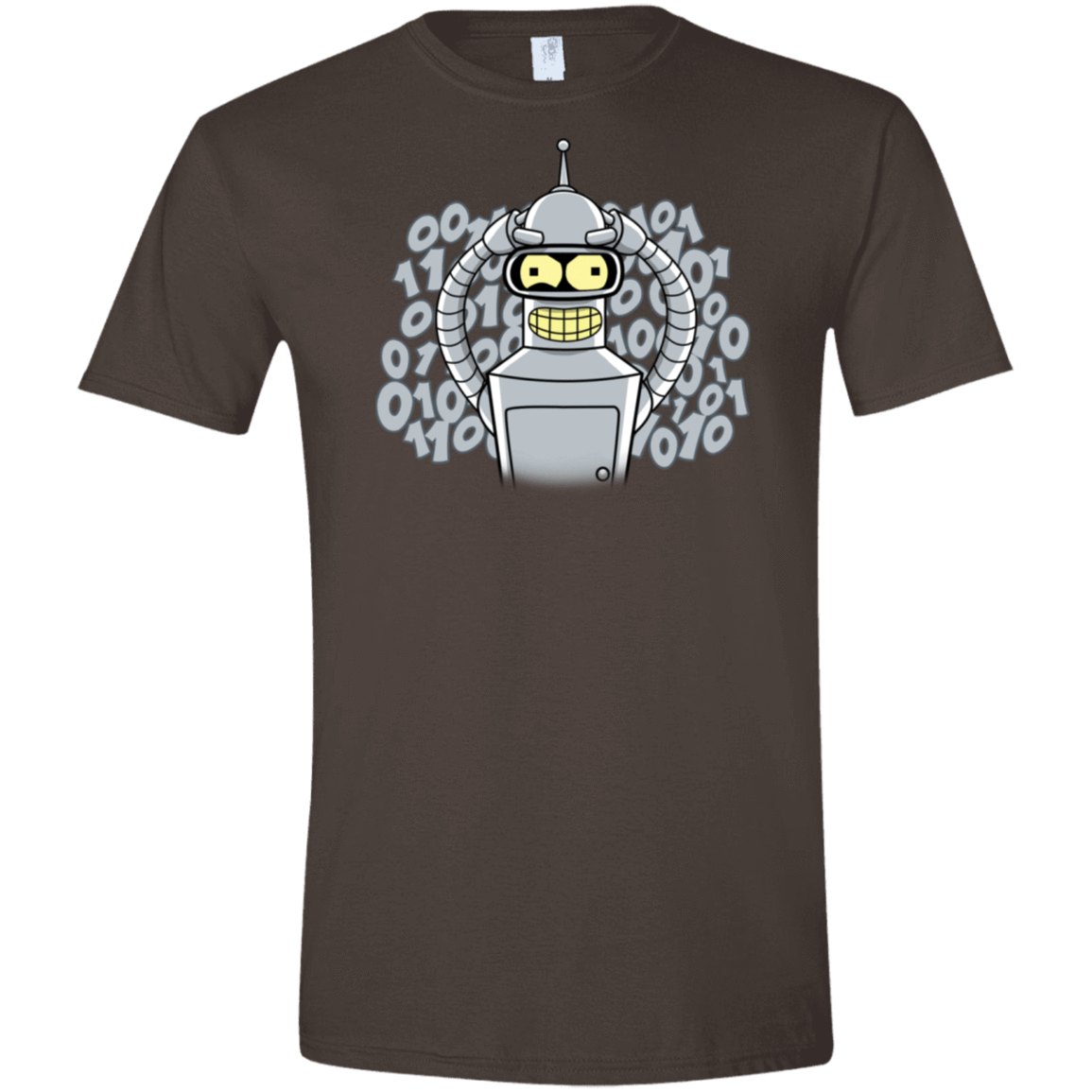 T-Shirts Dark Chocolate / S The Bender Joke Men's Semi-Fitted Softstyle