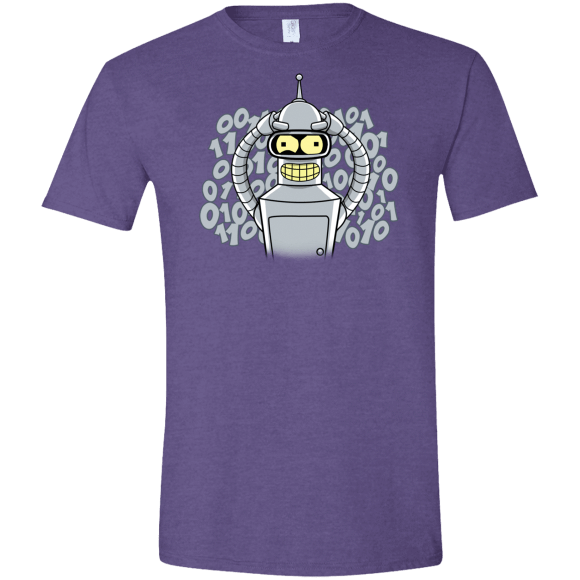 T-Shirts Heather Purple / S The Bender Joke Men's Semi-Fitted Softstyle