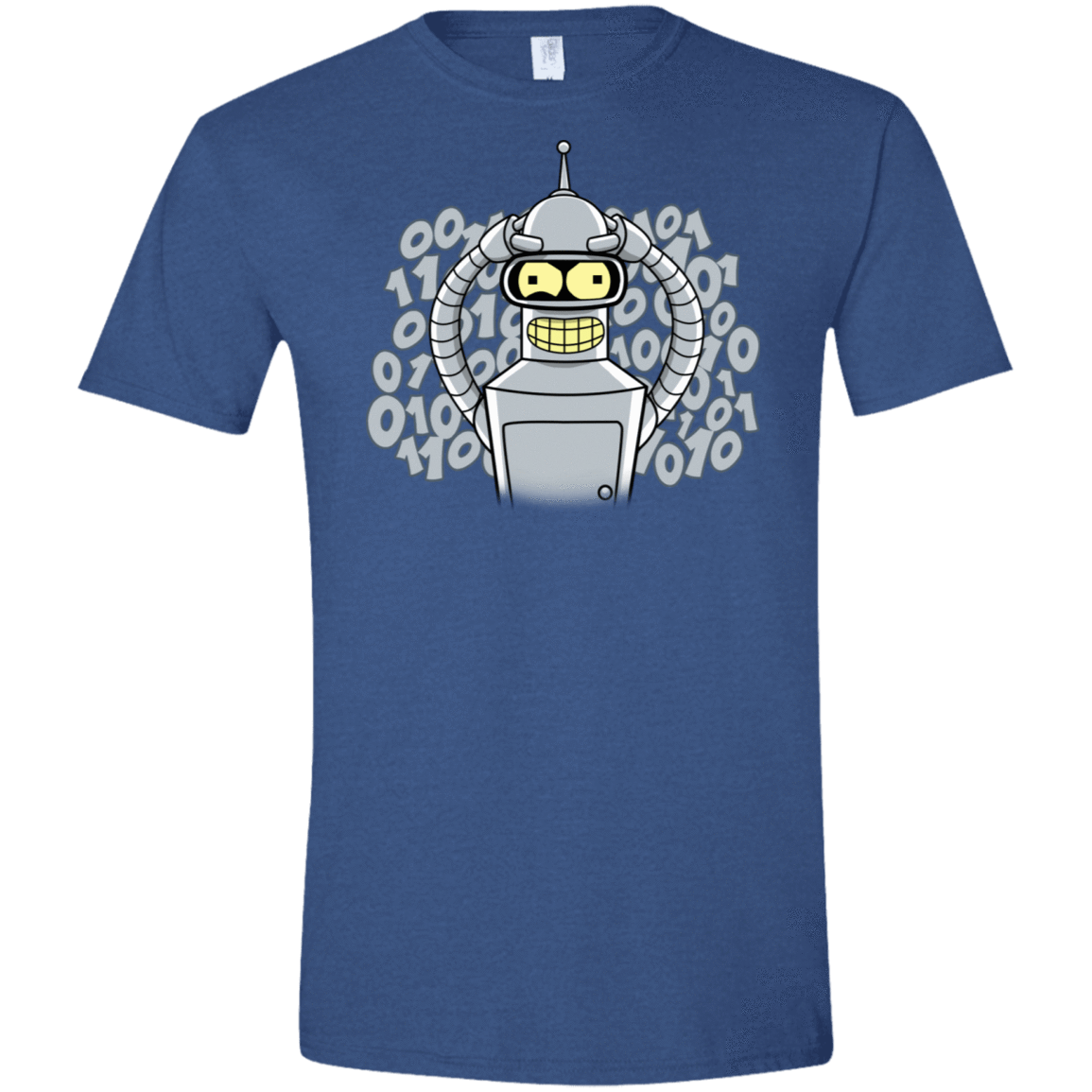 T-Shirts Heather Royal / X-Small The Bender Joke Men's Semi-Fitted Softstyle