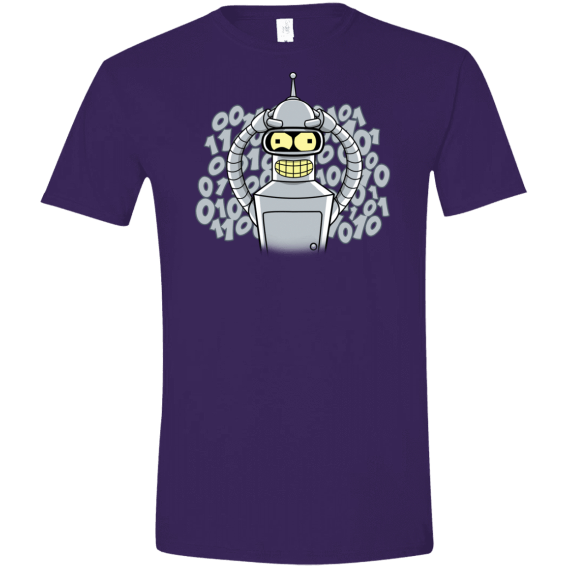 T-Shirts Purple / S The Bender Joke Men's Semi-Fitted Softstyle
