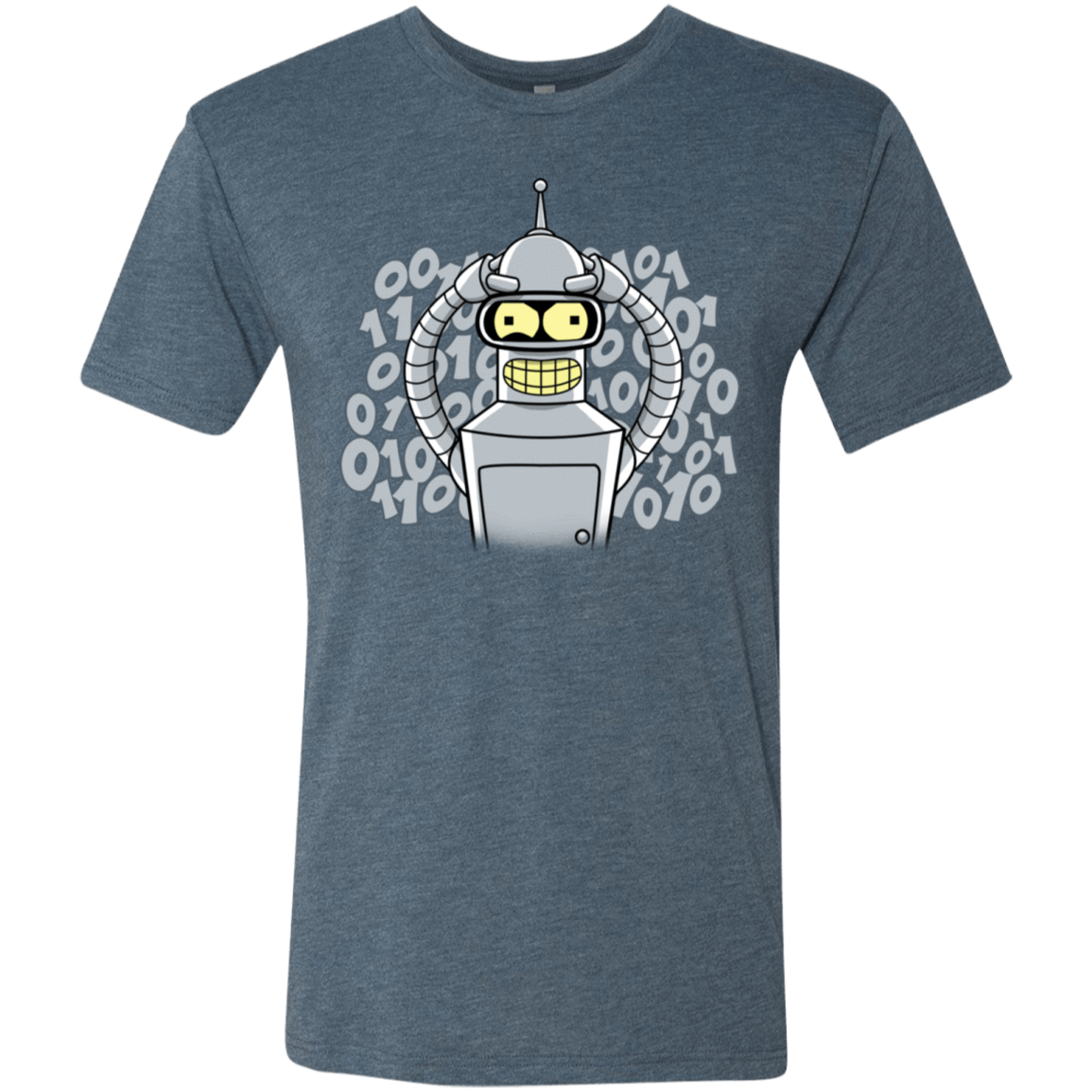 T-Shirts Indigo / S The Bender Joke Men's Triblend T-Shirt