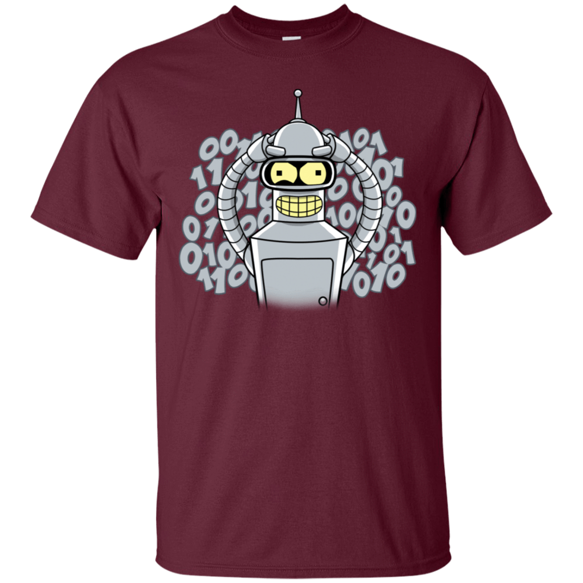 T-Shirts Maroon / S The Bender Joke T-Shirt