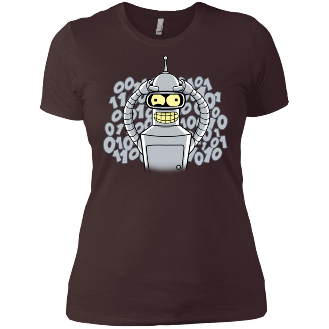 T-Shirts Dark Chocolate / X-Small The Bender Joke Women's Premium T-Shirt