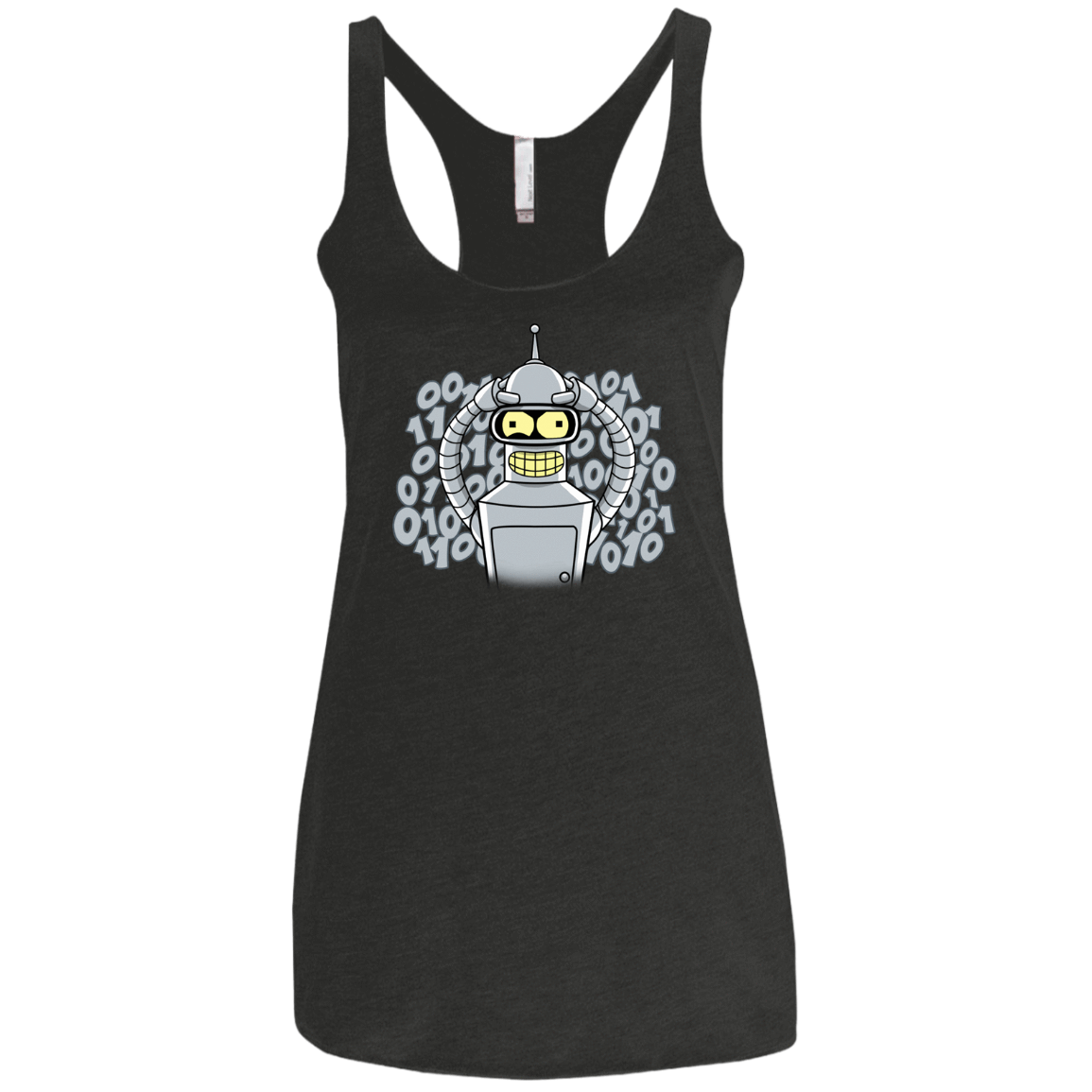 T-Shirts Vintage Black / X-Small The Bender Joke Women's Triblend Racerback Tank