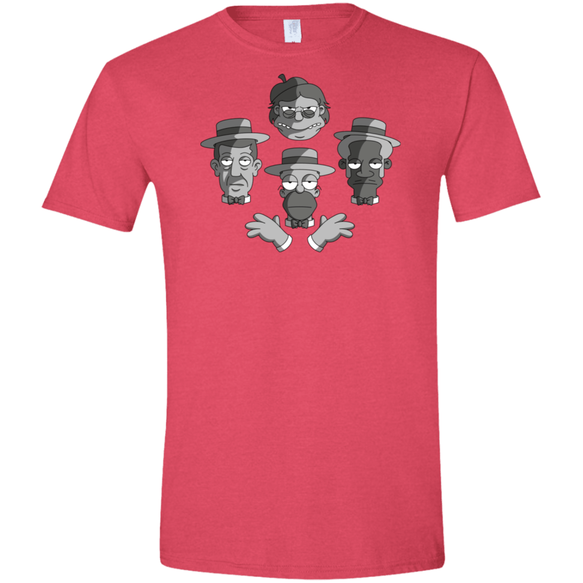 T-Shirts Heather Red / S The Besharps Rhapsody Men's Semi-Fitted Softstyle