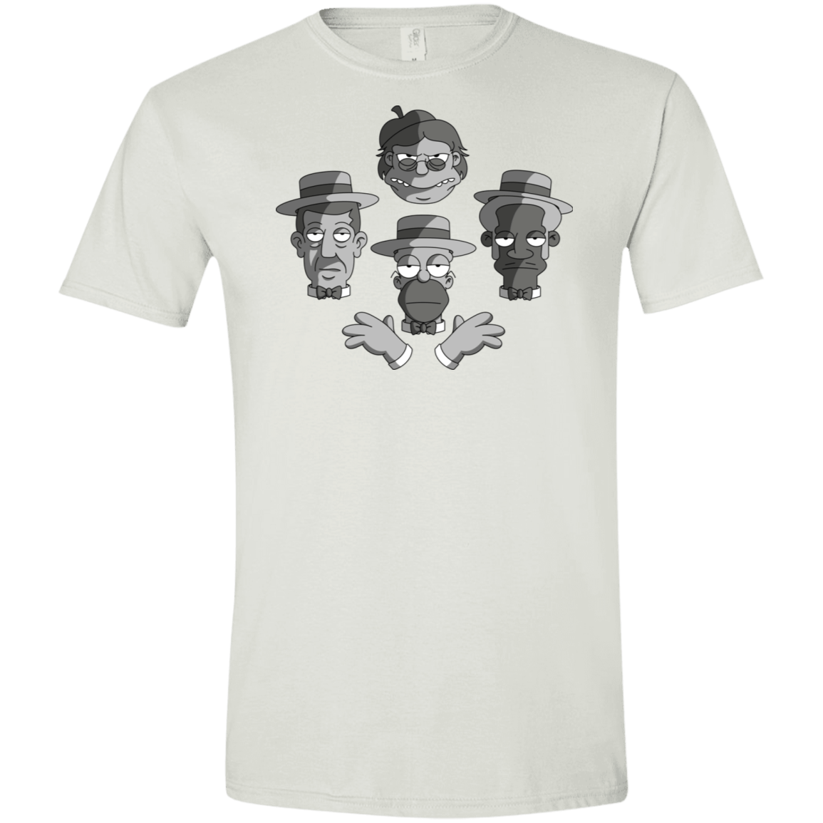 T-Shirts White / X-Small The Besharps Rhapsody Men's Semi-Fitted Softstyle