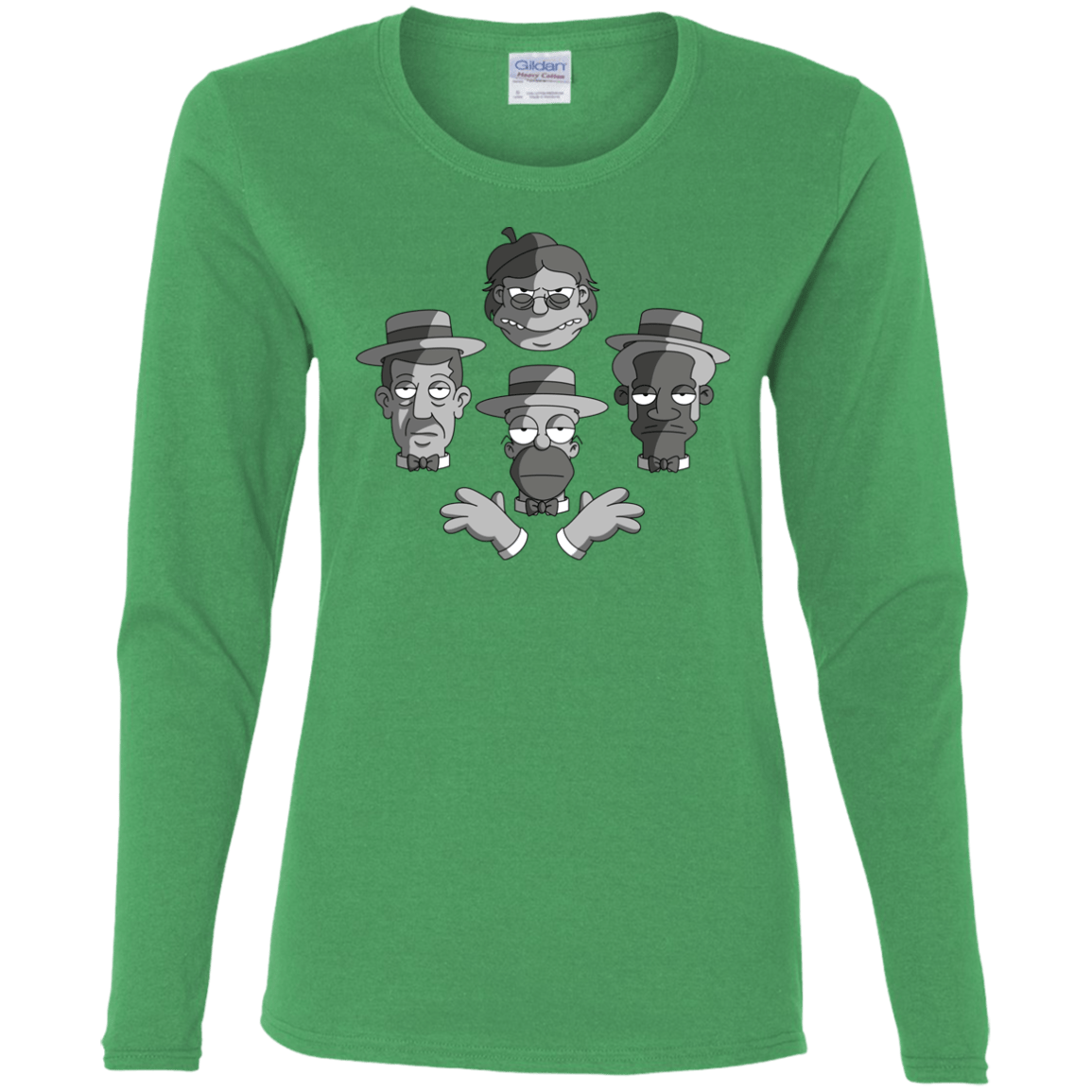 T-Shirts Irish Green / S The Besharps Rhapsody Women's Long Sleeve T-Shirt