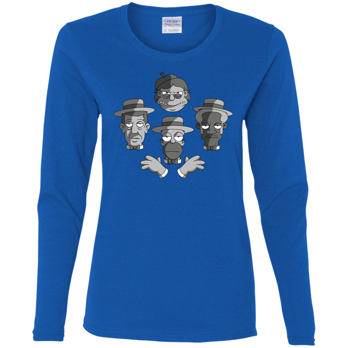 T-Shirts Royal / S The Besharps Rhapsody Women's Long Sleeve T-Shirt