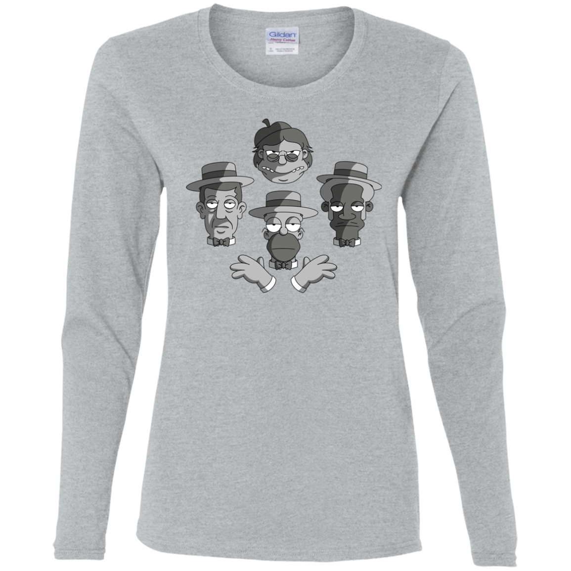 T-Shirts Sport Grey / S The Besharps Rhapsody Women's Long Sleeve T-Shirt