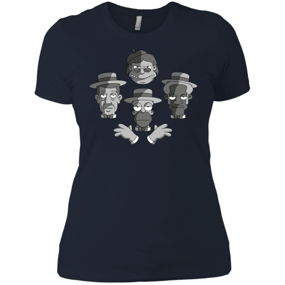 T-Shirts Midnight Navy / X-Small The Besharps Rhapsody Women's Premium T-Shirt