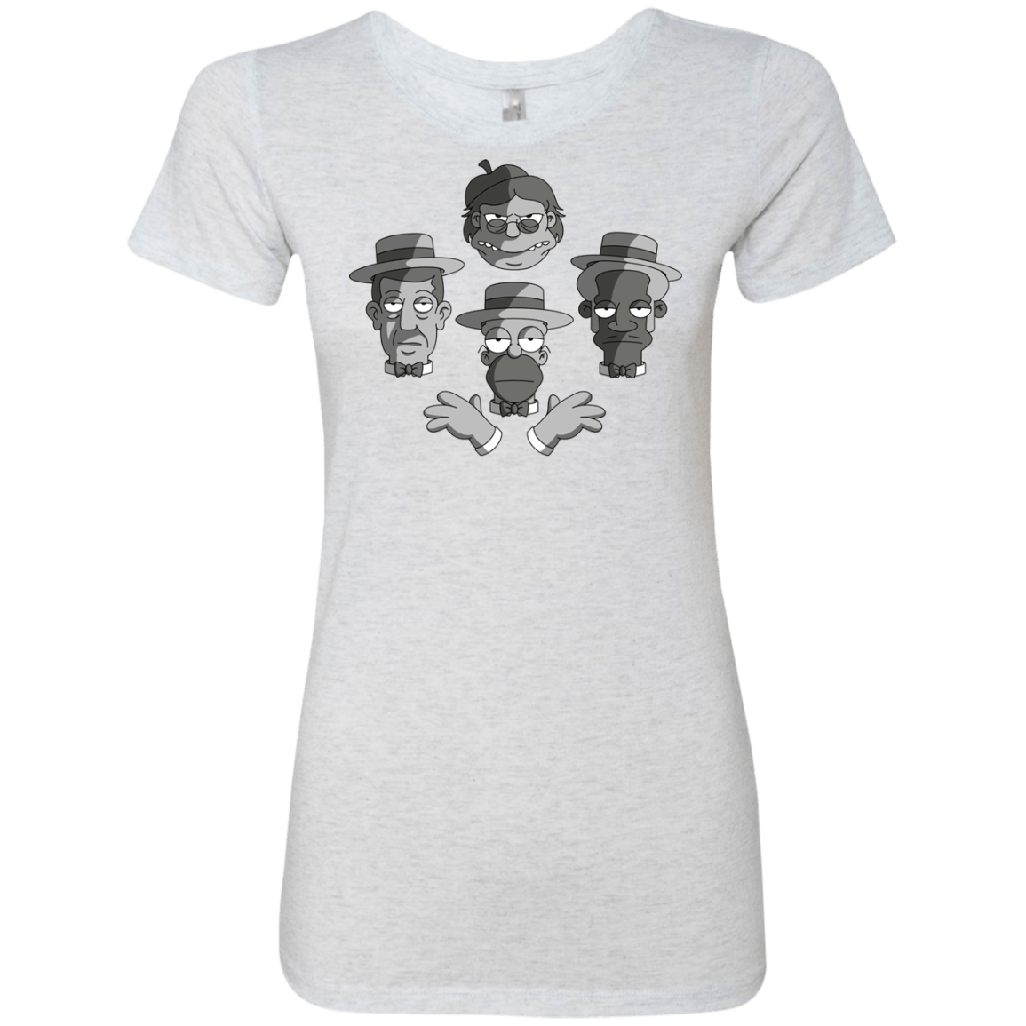 T-Shirts Heather White / S The Besharps Rhapsody Women's Triblend T-Shirt