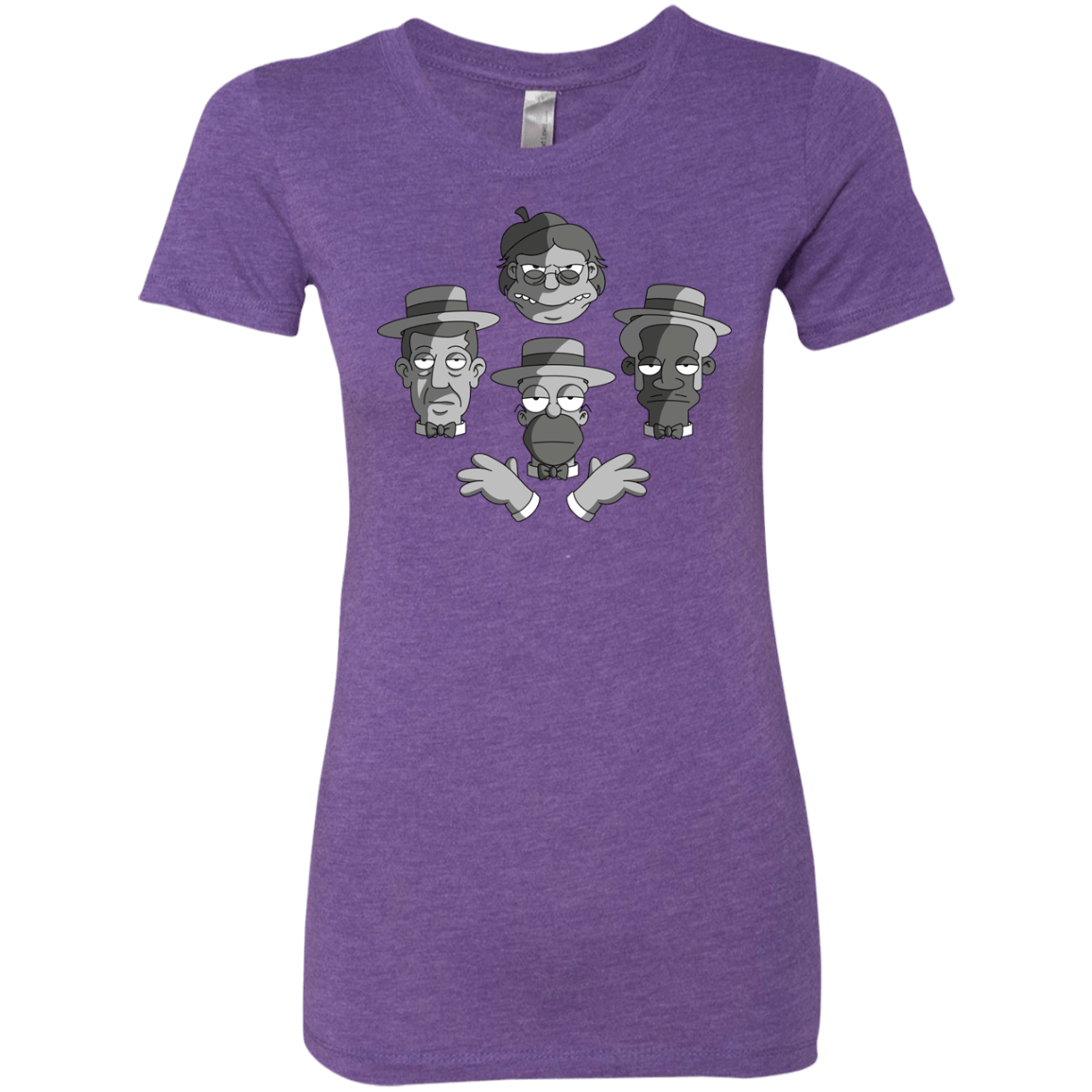 T-Shirts Purple Rush / S The Besharps Rhapsody Women's Triblend T-Shirt