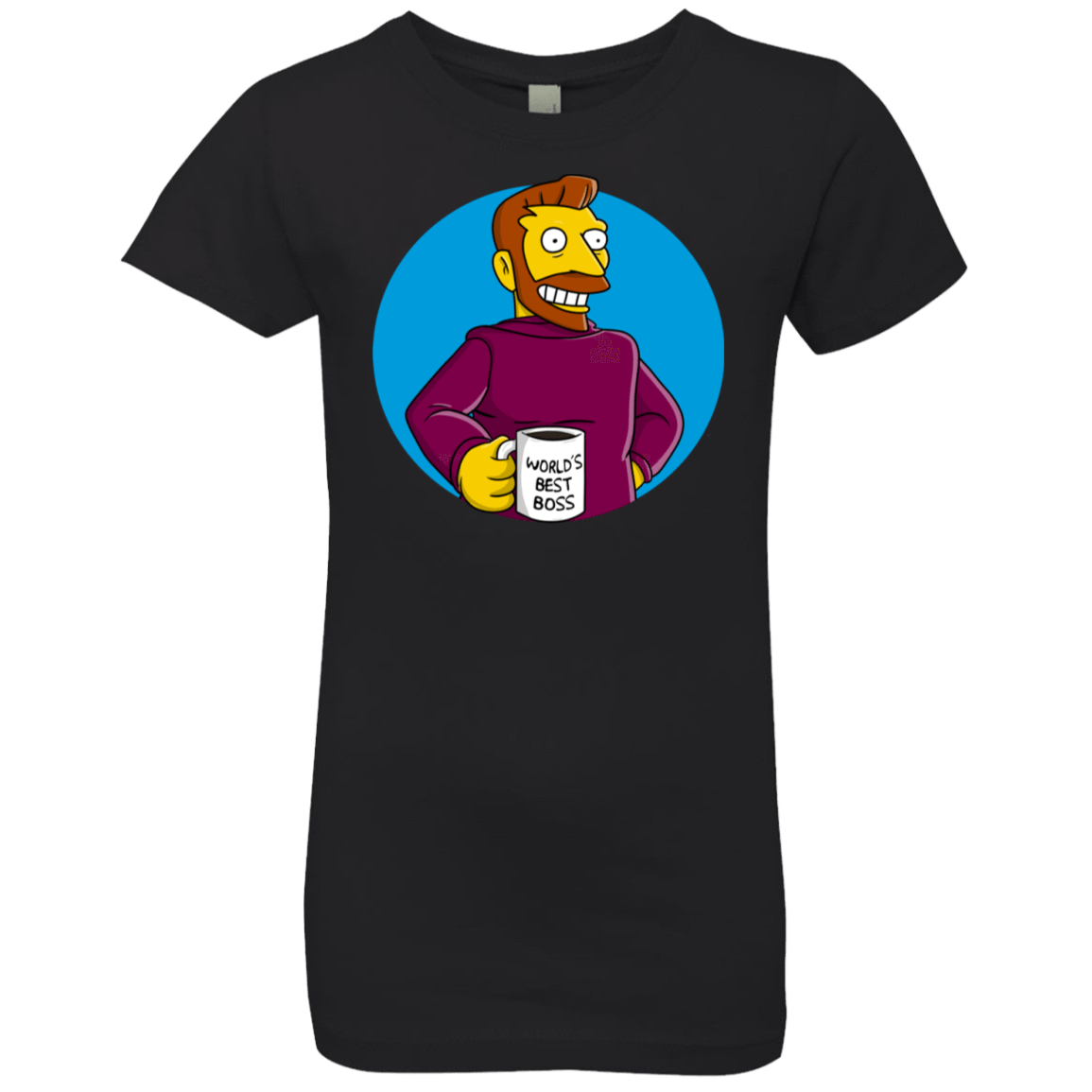 T-Shirts Black / YXS The Best Boss Girls Premium T-Shirt