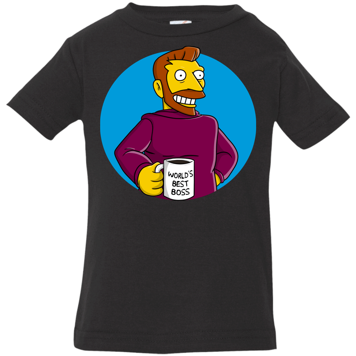 T-Shirts Black / 6 Months The Best Boss Infant Premium T-Shirt