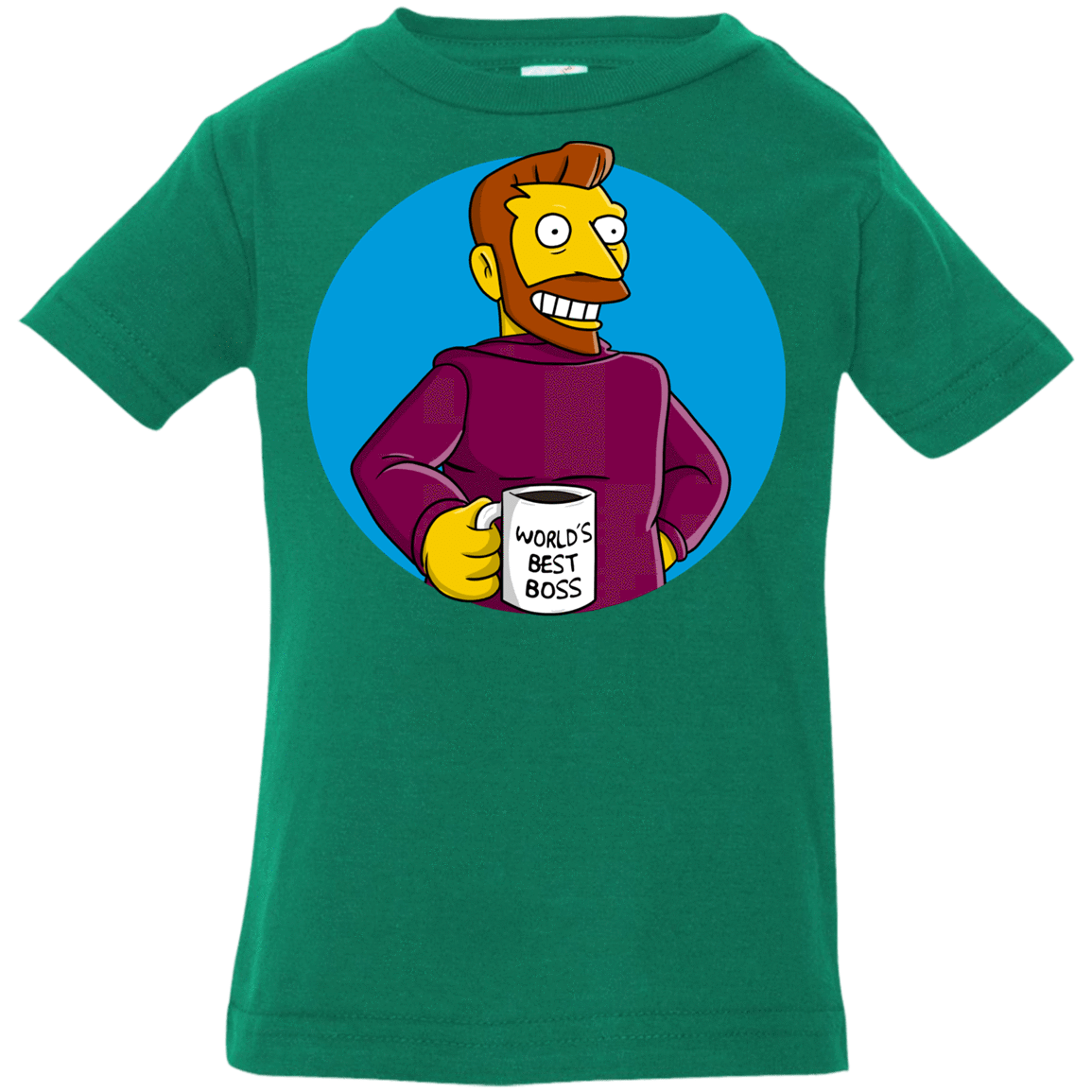 T-Shirts Kelly / 6 Months The Best Boss Infant Premium T-Shirt