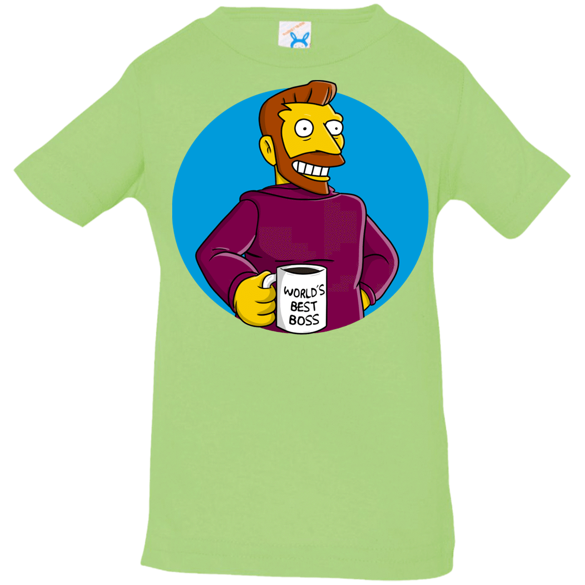 T-Shirts Key Lime / 6 Months The Best Boss Infant Premium T-Shirt