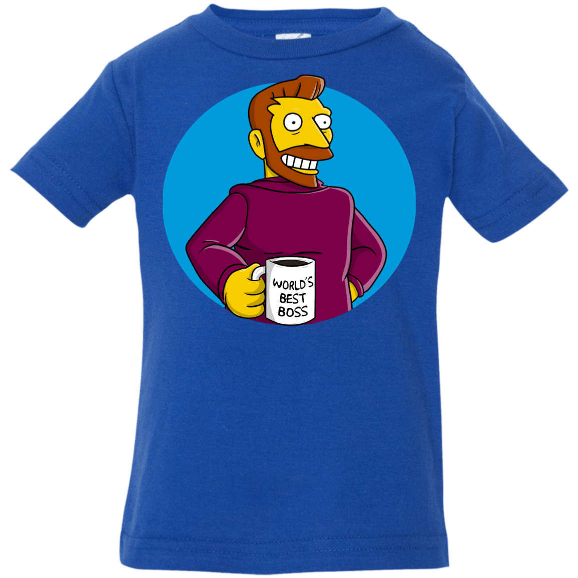 T-Shirts Royal / 6 Months The Best Boss Infant Premium T-Shirt