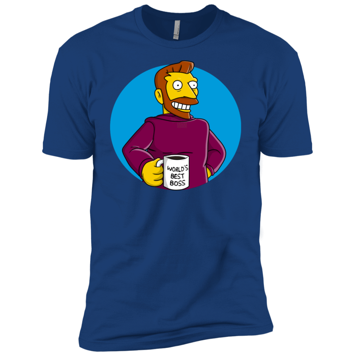 T-Shirts Royal / X-Small The Best Boss Men's Premium T-Shirt