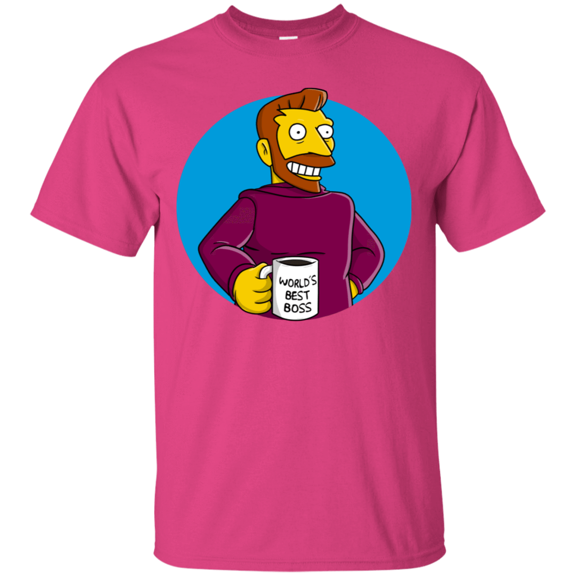 T-Shirts Heliconia / S The Best Boss T-Shirt