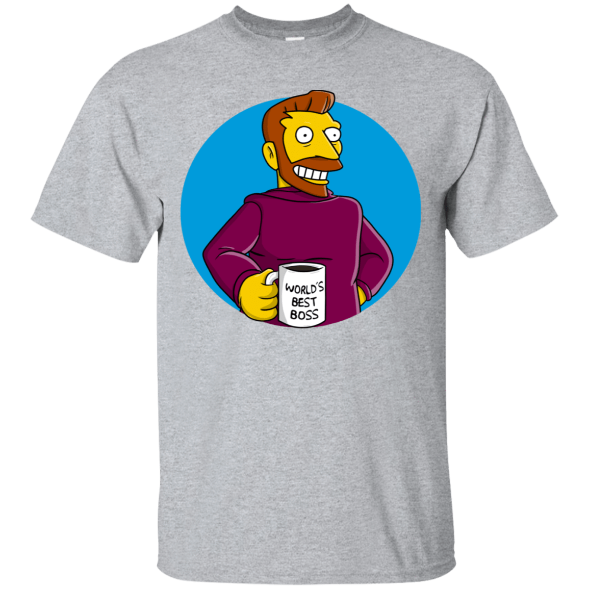 T-Shirts Sport Grey / S The Best Boss T-Shirt