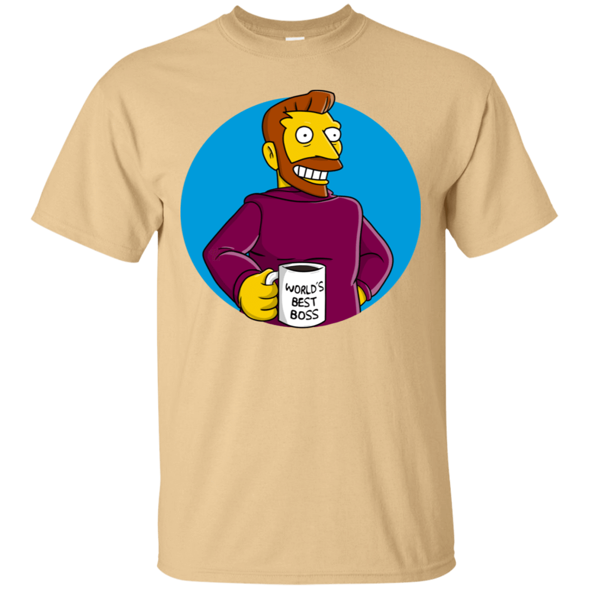 T-Shirts Vegas Gold / S The Best Boss T-Shirt