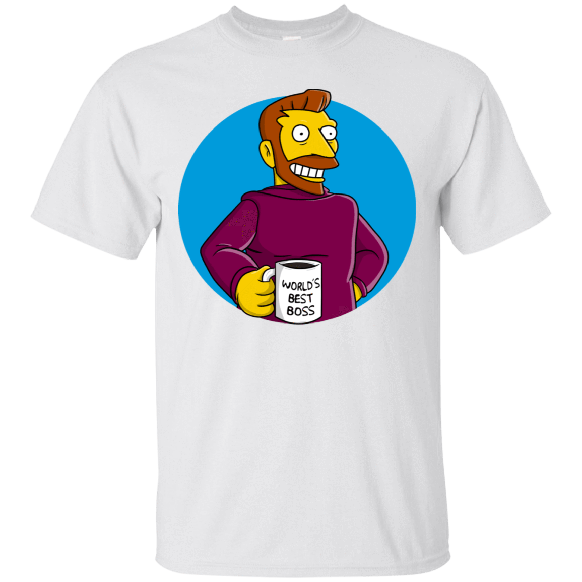 T-Shirts White / S The Best Boss T-Shirt