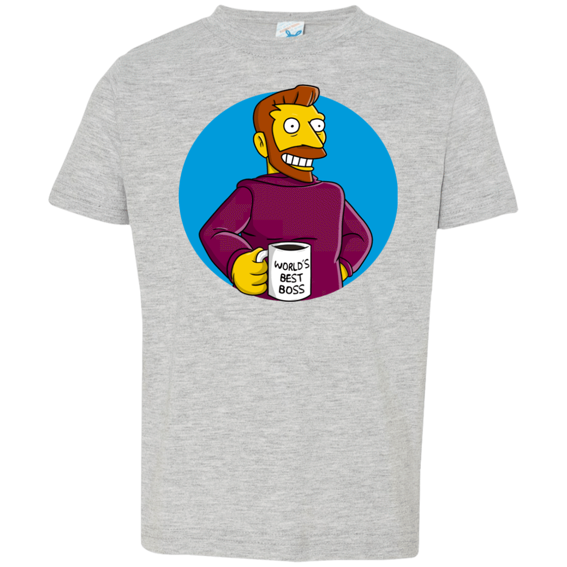 T-Shirts Heather Grey / 2T The Best Boss Toddler Premium T-Shirt