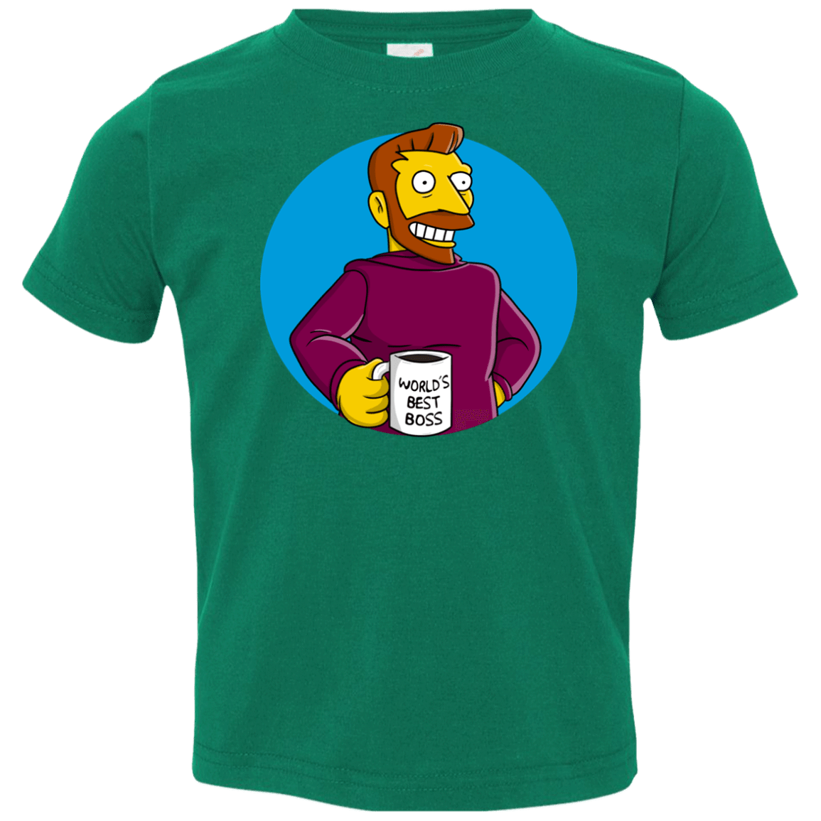 T-Shirts Kelly / 2T The Best Boss Toddler Premium T-Shirt