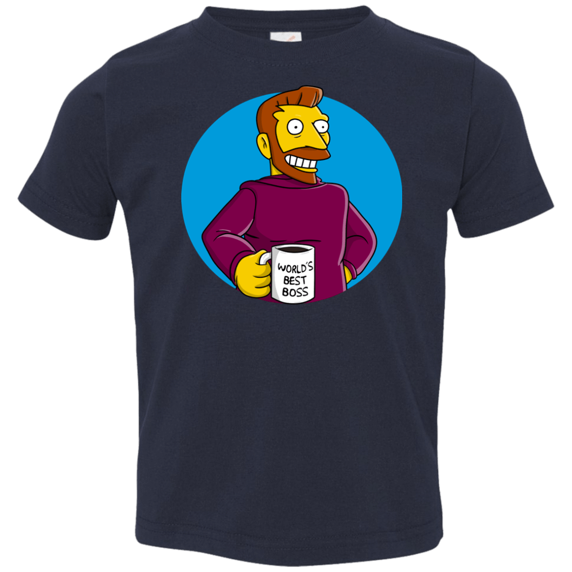 T-Shirts Navy / 2T The Best Boss Toddler Premium T-Shirt
