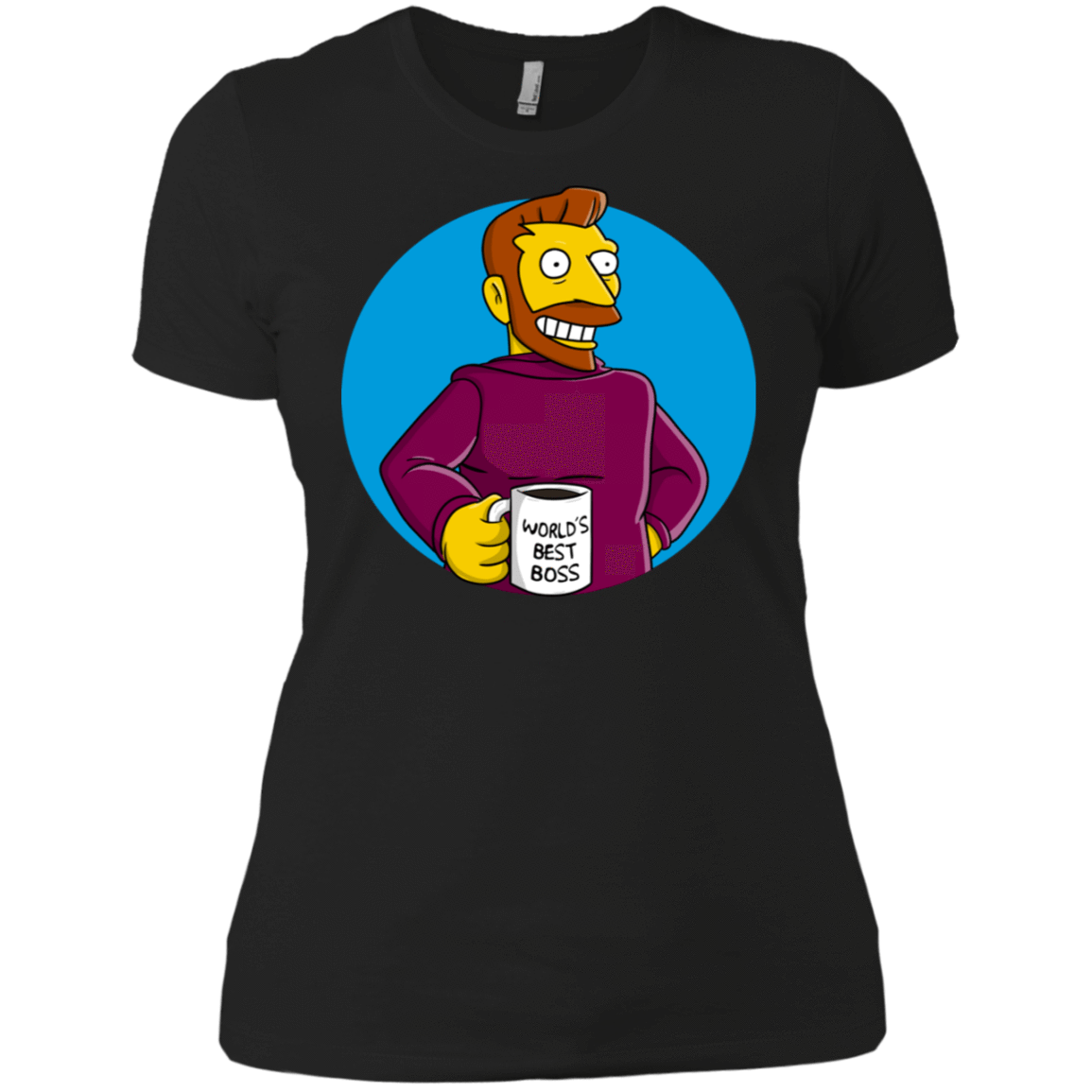 T-Shirts Black / X-Small The Best Boss Women's Premium T-Shirt