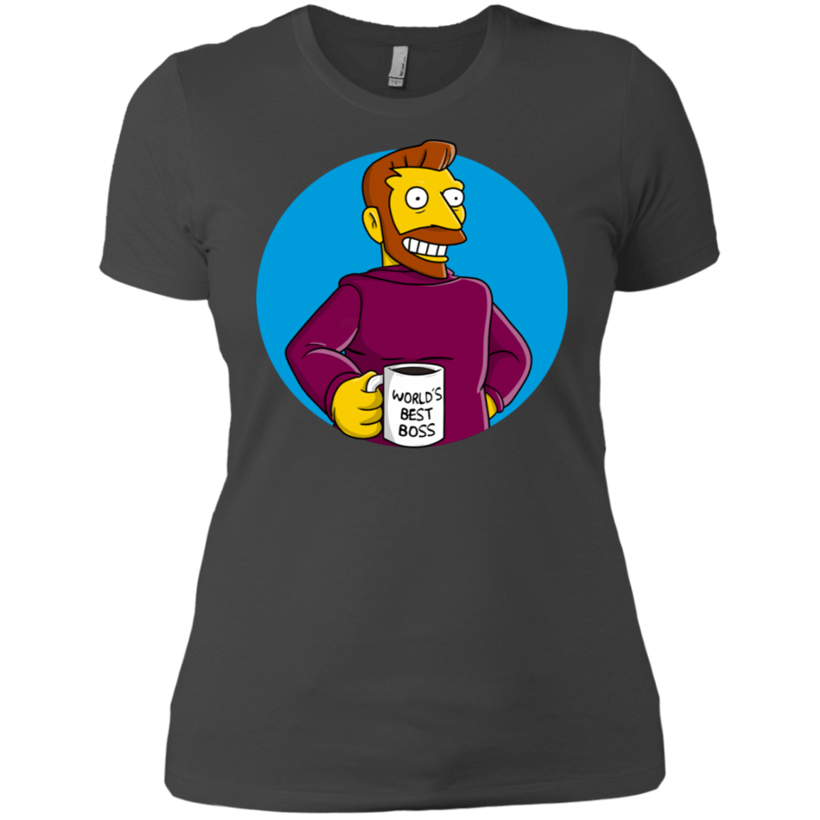 T-Shirts Heavy Metal / X-Small The Best Boss Women's Premium T-Shirt