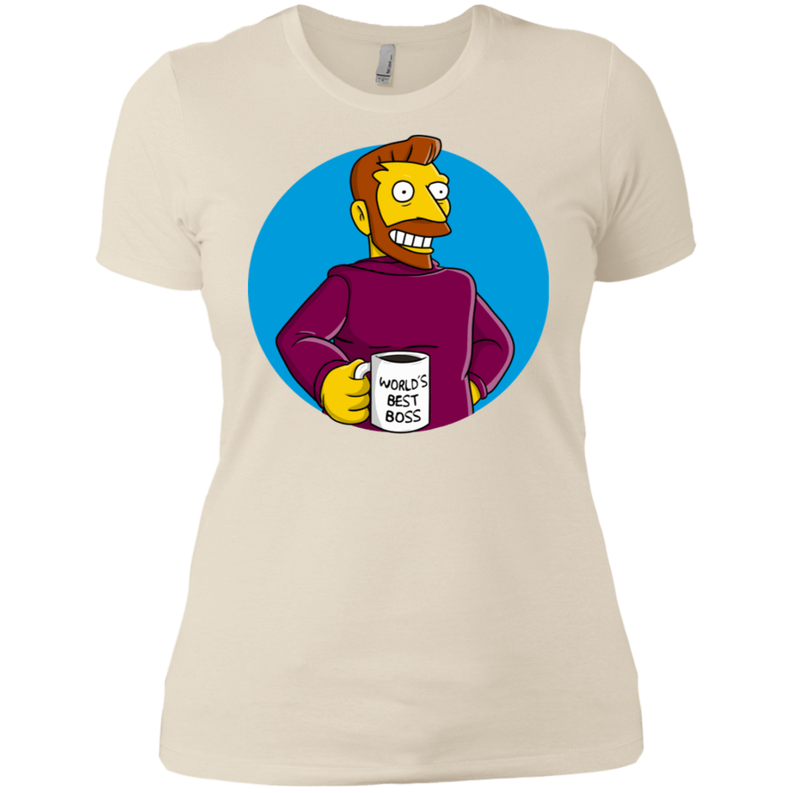 T-Shirts Ivory/ / X-Small The Best Boss Women's Premium T-Shirt