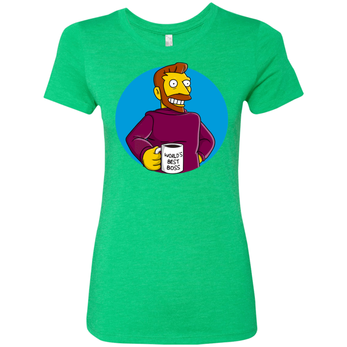 T-Shirts Envy / S The Best Boss Women's Triblend T-Shirt