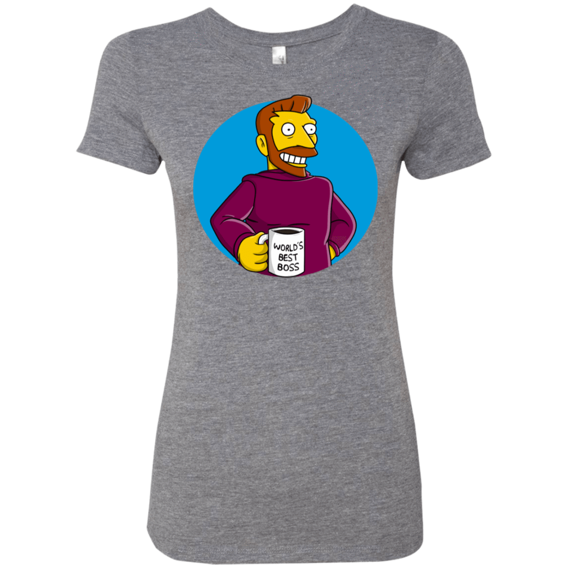 T-Shirts Premium Heather / S The Best Boss Women's Triblend T-Shirt