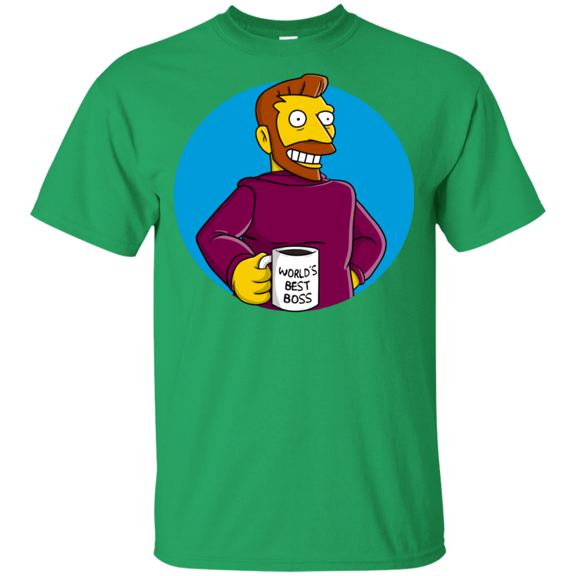 T-Shirts Irish Green / YXS The Best Boss Youth T-Shirt