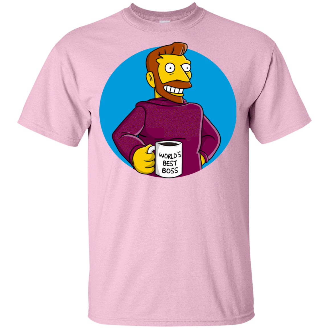 T-Shirts Light Pink / YXS The Best Boss Youth T-Shirt