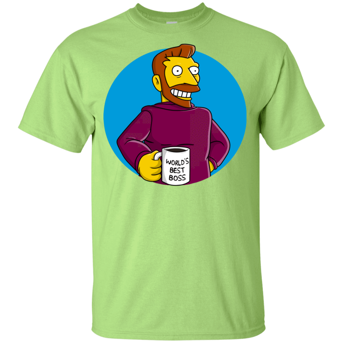 T-Shirts Mint Green / YXS The Best Boss Youth T-Shirt