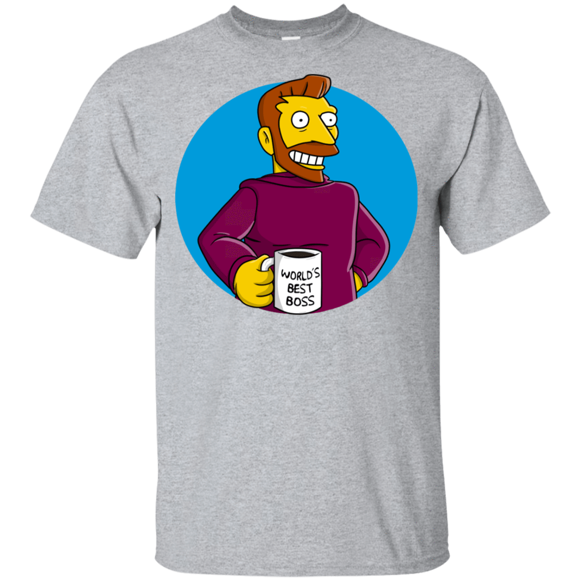 T-Shirts Sport Grey / YXS The Best Boss Youth T-Shirt