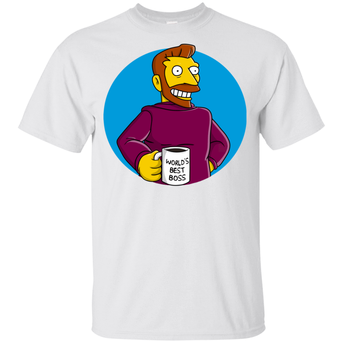 T-Shirts White / YXS The Best Boss Youth T-Shirt