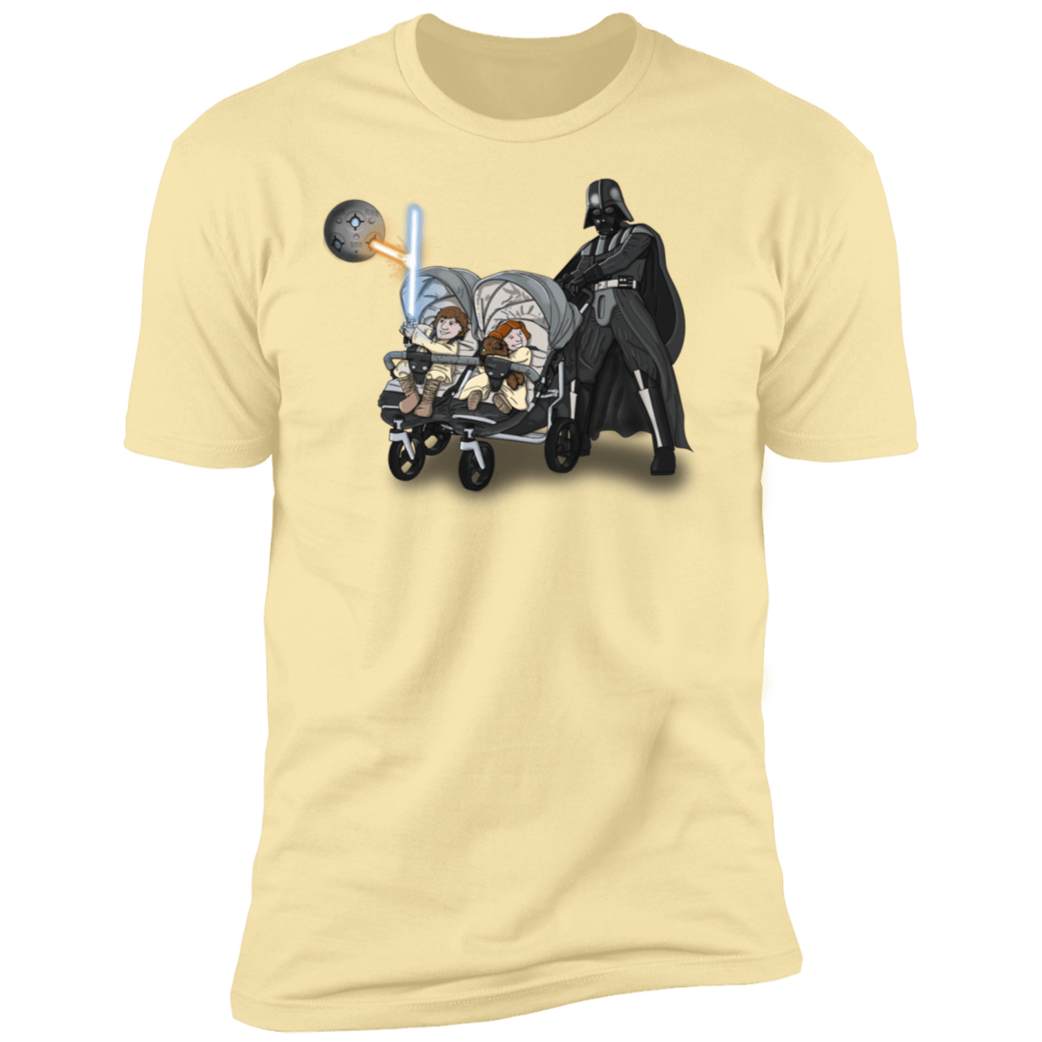 T-Shirts Banana Cream / S The Best Father Men's Premium T-Shirt