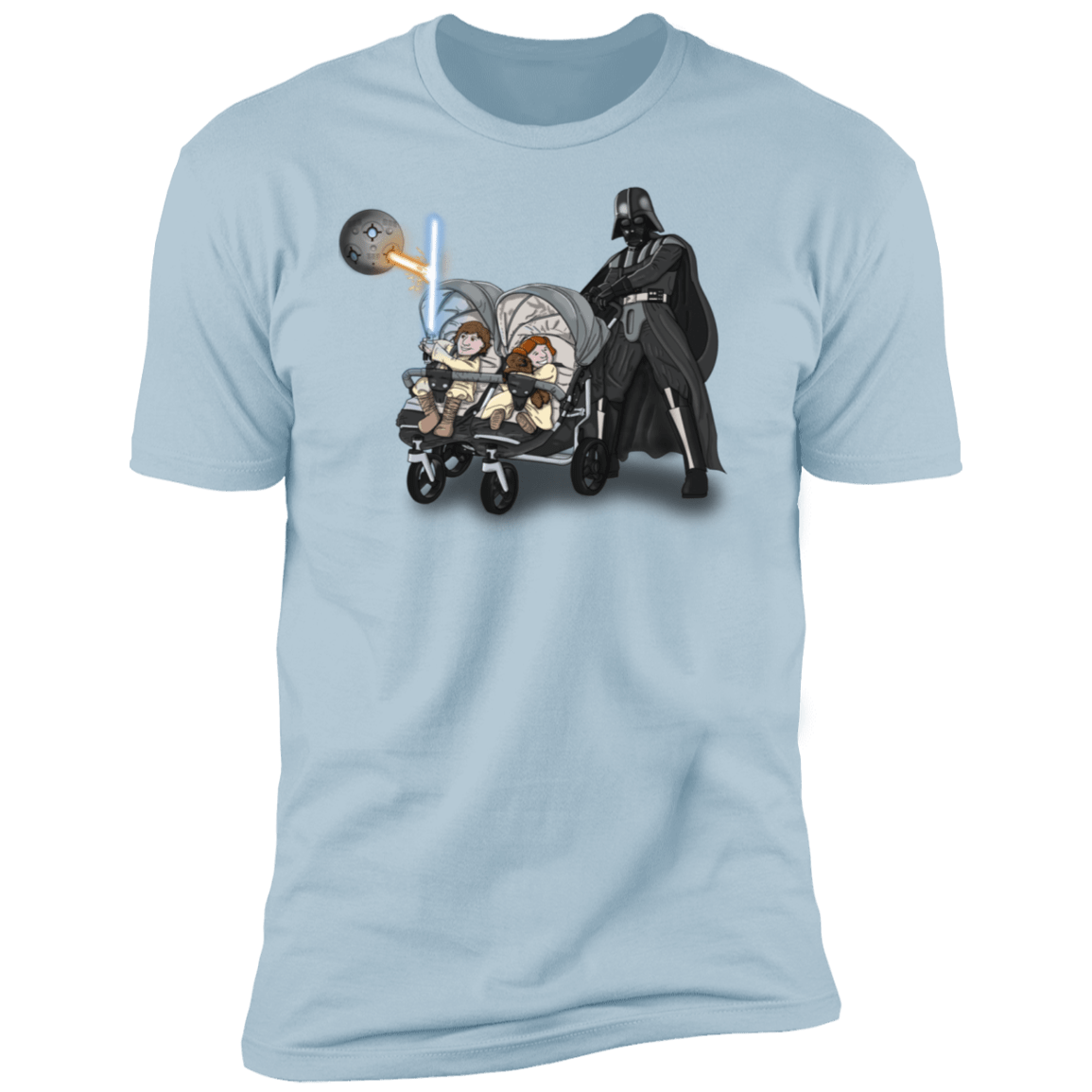 T-Shirts Light Blue / S The Best Father Men's Premium T-Shirt
