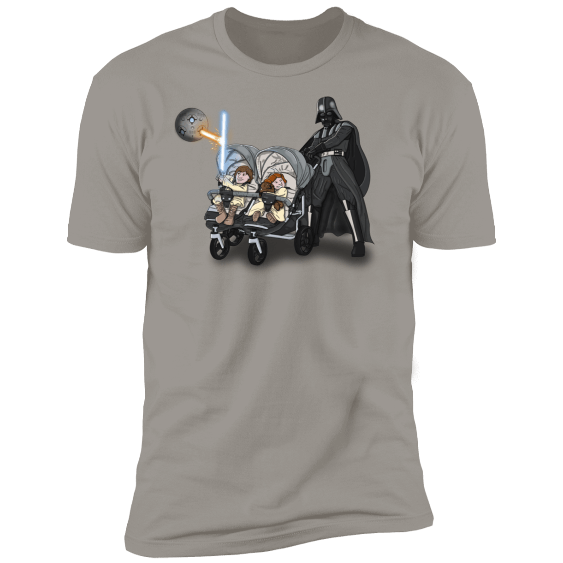 T-Shirts Light Grey / S The Best Father Men's Premium T-Shirt