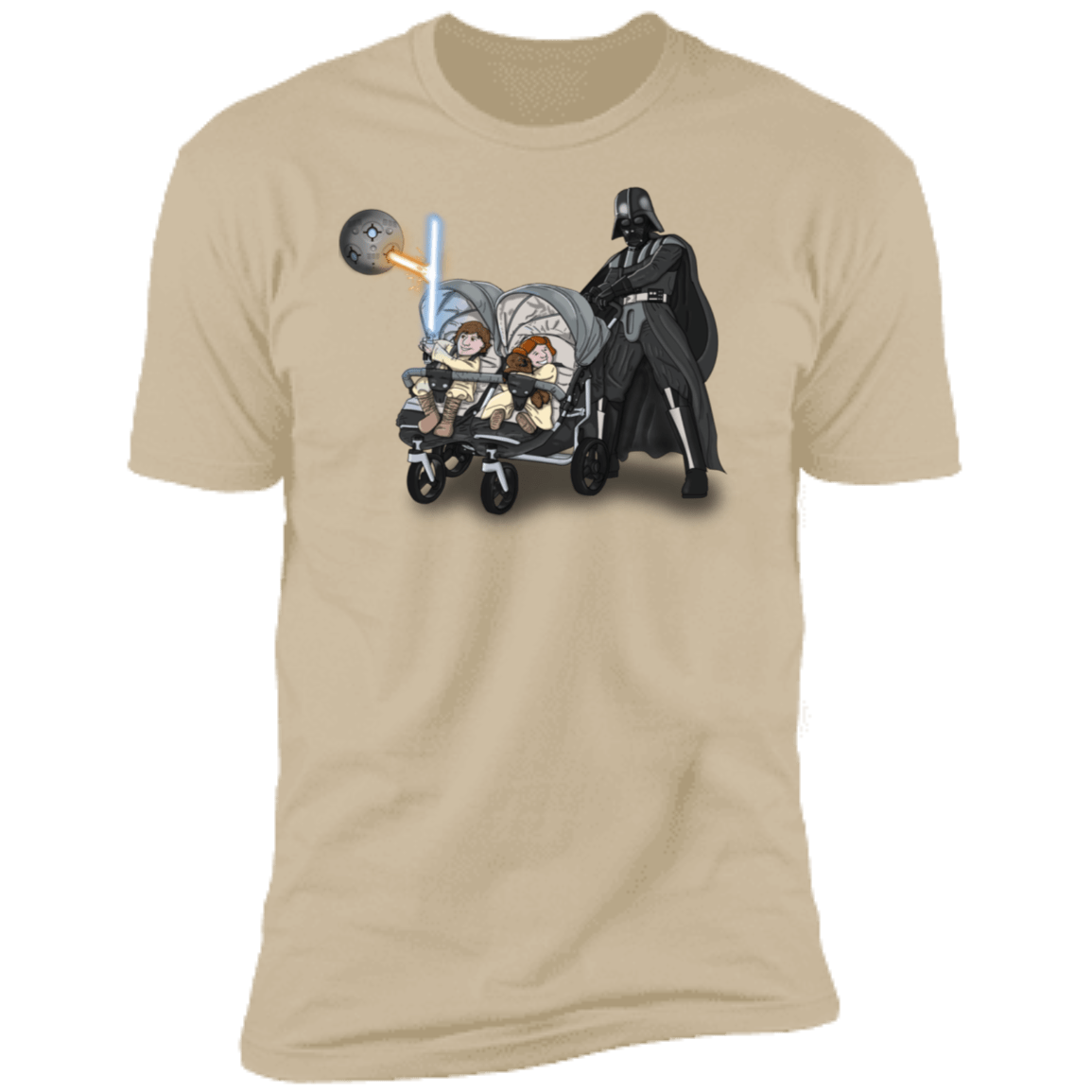 T-Shirts Sand / S The Best Father Men's Premium T-Shirt