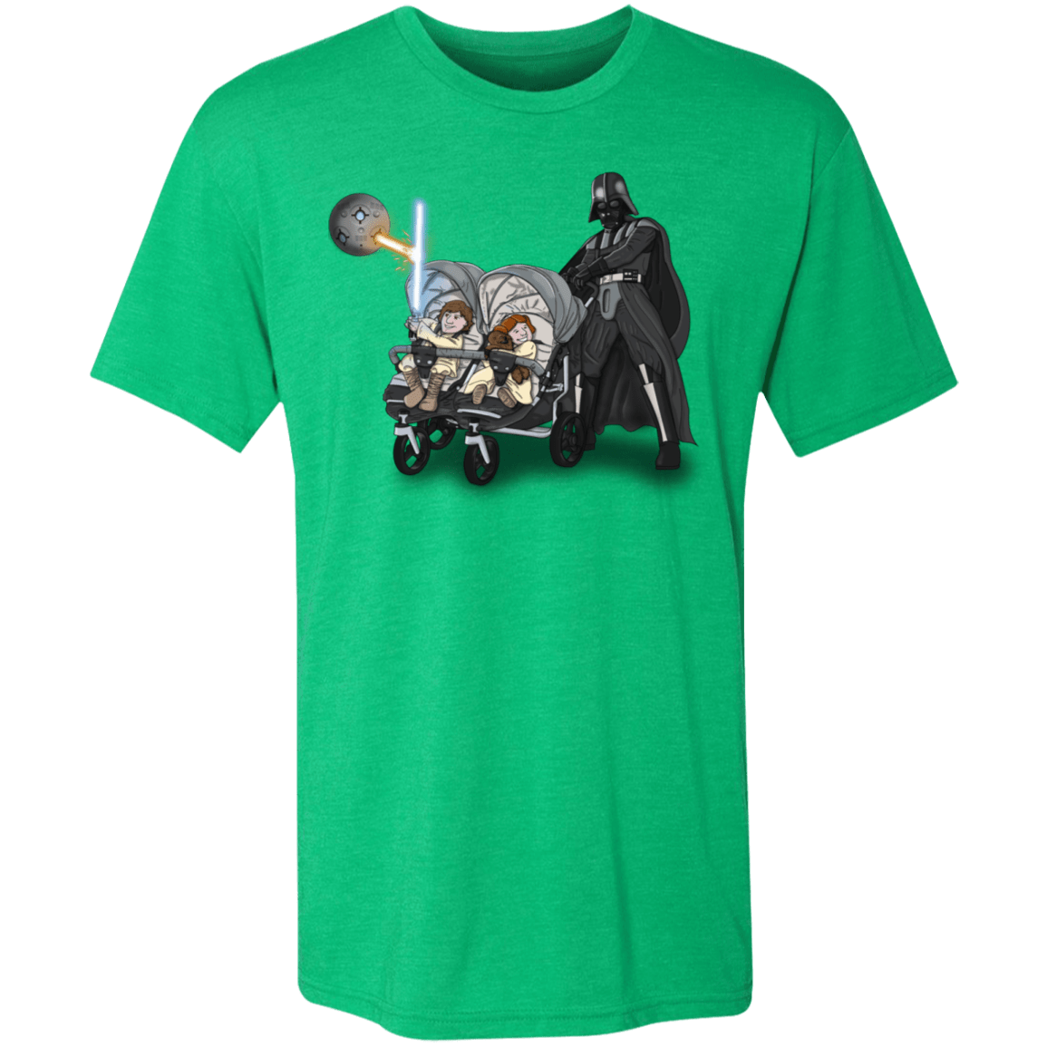 T-Shirts Envy / S The Best Father Men's Triblend T-Shirt