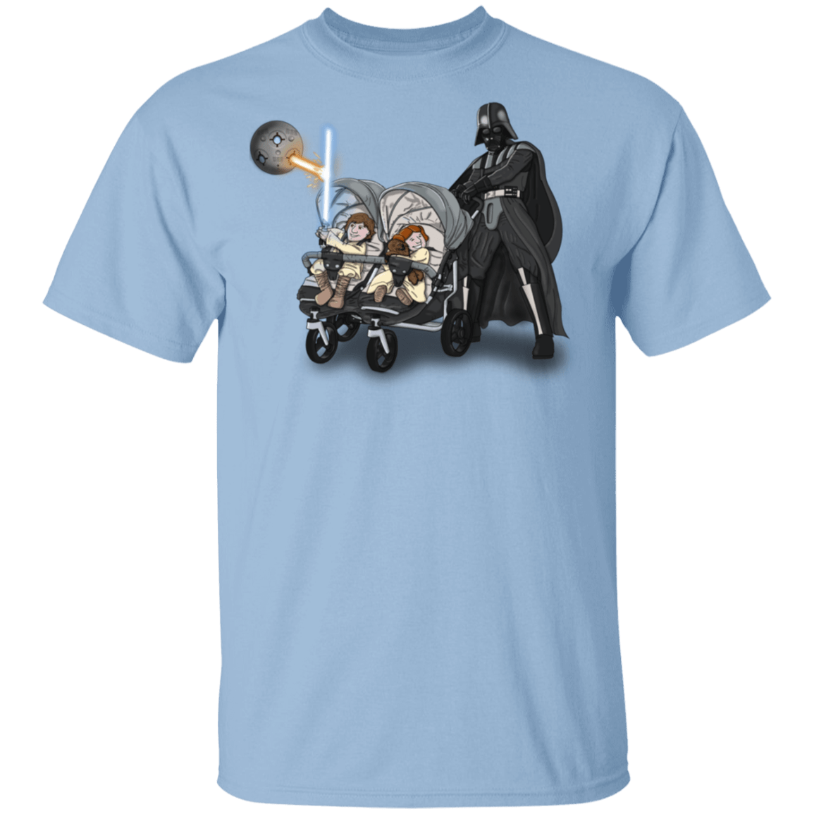 T-Shirts Light Blue / S The Best Father T-Shirt