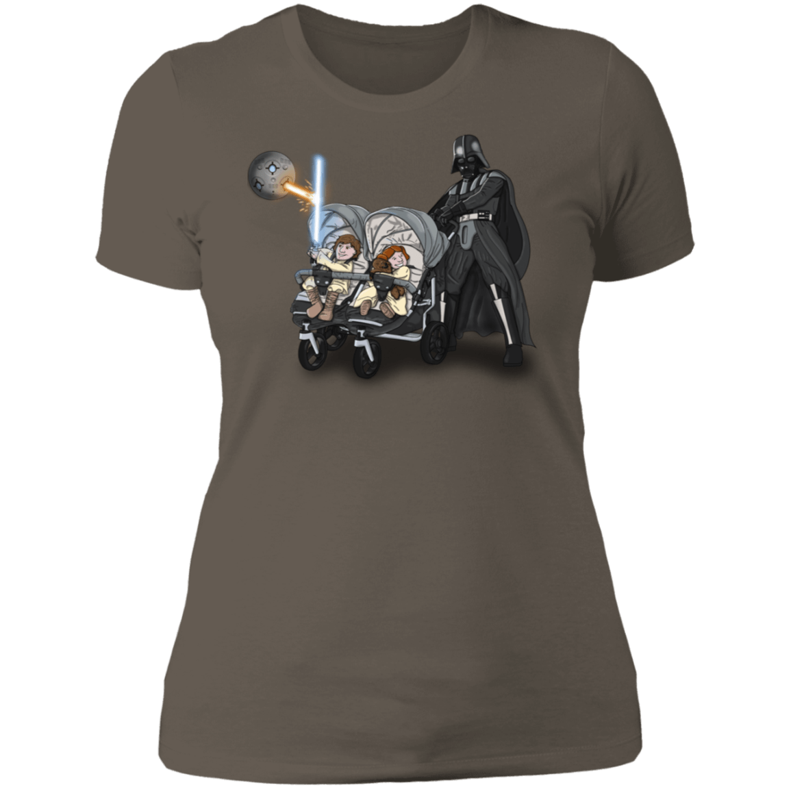 T-Shirts Warm Grey / S The Best Father Women's Premium T-Shirt