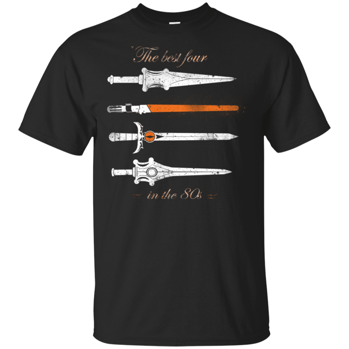 T-Shirts Black / S The Best Four T-Shirt